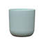 Pot cylindrique à pois (sans soucoupe), pot moyen en céramique émaillée (lot de 2) - Intérieur/Extérieur-1981539679