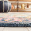 Tapis oriental jaune / orange / bleu en laine / coton touffeté à la main Savonnerie-94663878