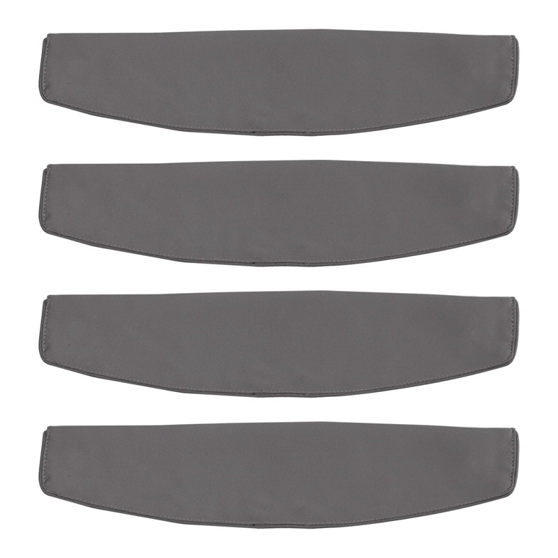 NICETOWN Handmade Curtain Tie Backs-Decorative Drape Tie Backs Holdback Holder for Window Draperies (Set of 4), Grey