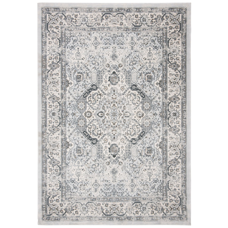 Delmer Performance Oriental Rug, Rectangle 5'3" x 7'6"