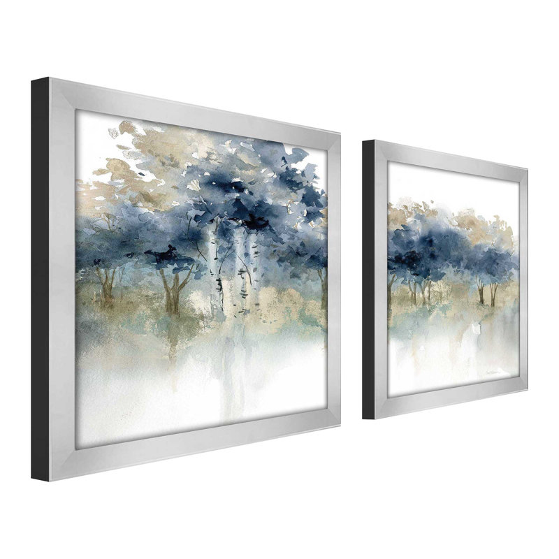 Waters Edge - 2 Piece Single Picture Frame Print Set