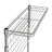 Greely 23.43'' Steel Standard Baker's Rack with Microwave Compatibility