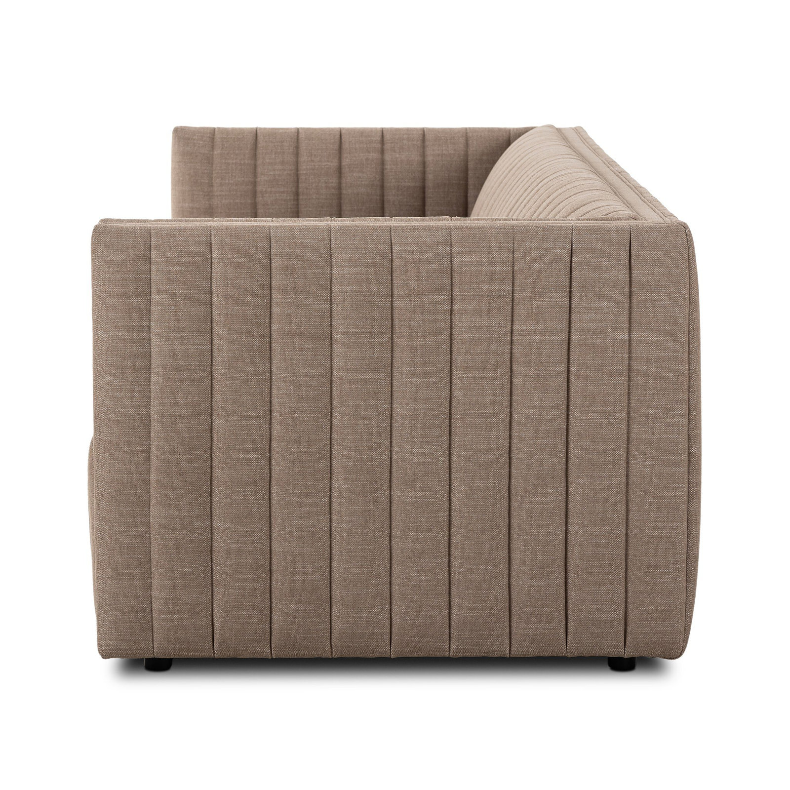 Brandt Upholstered Sofa, 26.5" H x 97" W x 35" D, Palermo Drift Genuine Leather