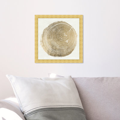 Gold Abstract Tree by Oliver Gal - Print