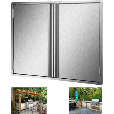 Anman 24'' Stainless Steel Wall Access Doors