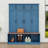 Hall Tree with 4 Hidden Hanging Hooks, Cabinets and Doors-1554193604