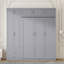 Grand lit escamotable avec garde-robe et armoire-1760622128