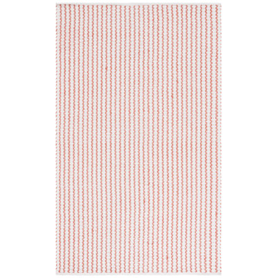 Hand-Woven Chevron Cotton Rug