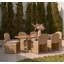 Chaise de patio en rotin