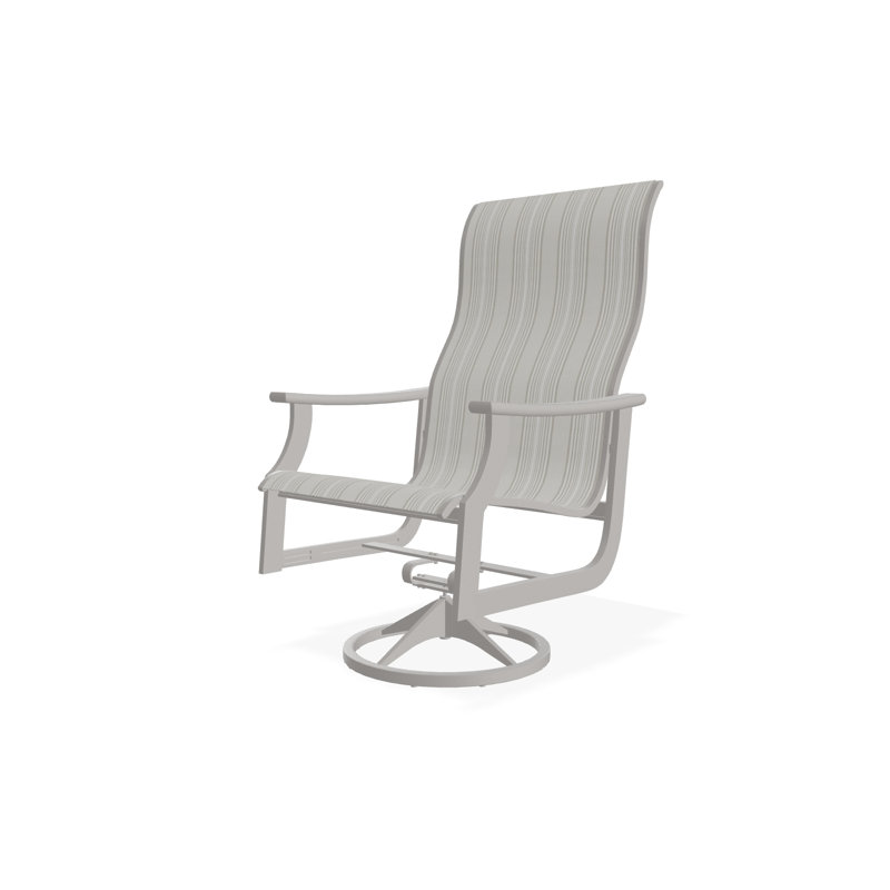 St. Catherine Polymer Outdoor Lounge Chair, Warm Gray, Deacon