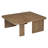 Modern Minimalist Coffee Table Set, Rectangle Coffee Table with Splicing Design, Multifunctional Combination Table for Living Room -1014373717