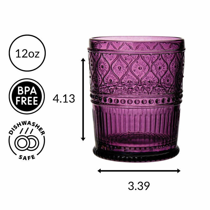 Verres à whisky 12 oz Claro, Mûre blanche