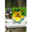 Bain d’oiseaux hibiscus art nouveau