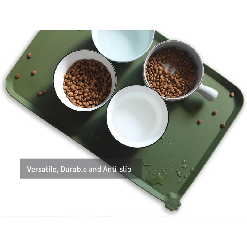 Anti-Skid Crate Bowl, Green