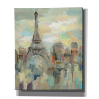 «Paris Impression» par Silvia Vassileva, art mural sur toile