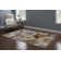 Tapis brun / sable Carina