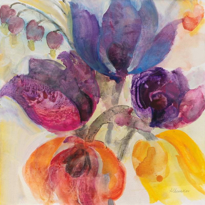 «Late Summer I» par Albena Hristova - reproduction d'art sur toile tendue, H 12 po x l 12 po