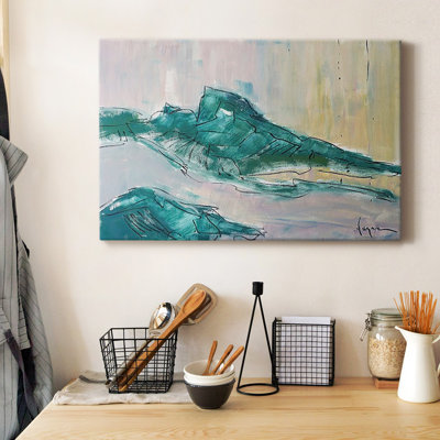 Pas de larmes pour la toile de qualité supérieure sur toile tendue - prête à accrocher