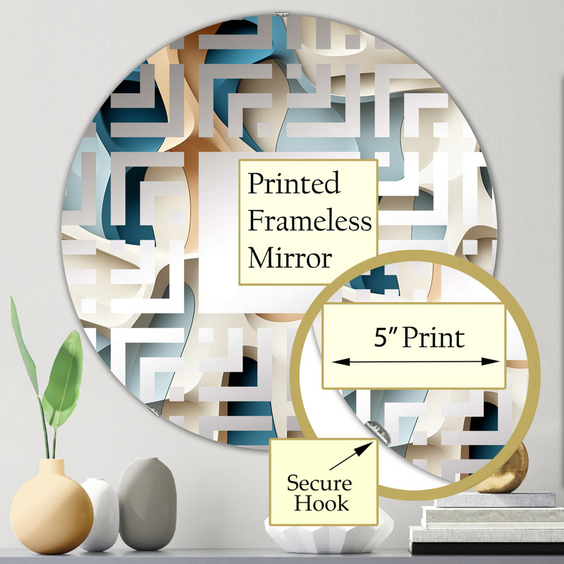 Sculptural Elegance I - Maze, 23,6 po x 23,6 po