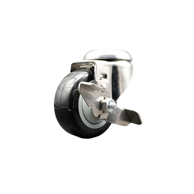 Polyurethane Casters, Black