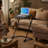 Compact Folding End Table With Built-In Cup Holder, Space-Saving Sofa Side Table For Living Room & Bedroom, Lightweight And Portable Design For Small Spaces
