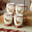 Ensemble de 4 tasses à pieds 18 oz Pheasant Grove