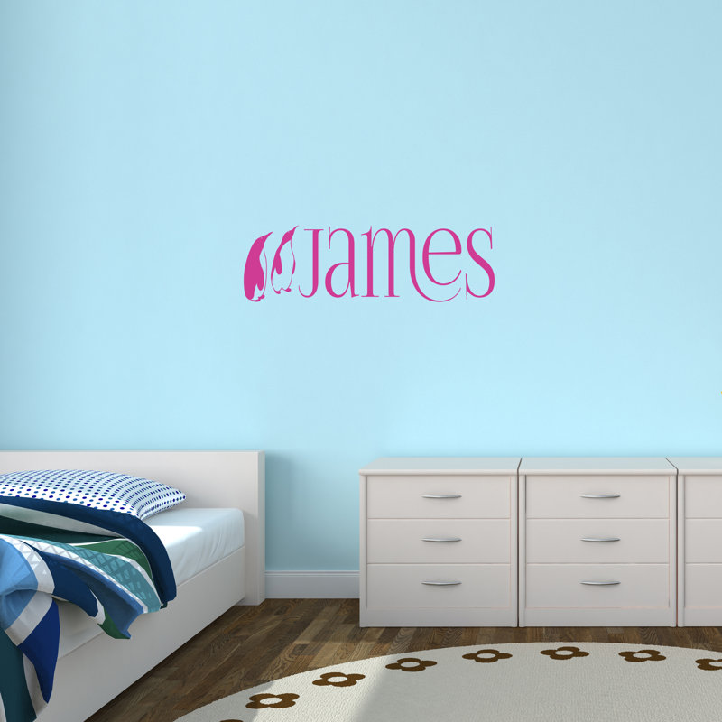 Wall Decal, Hot Pink, Yes