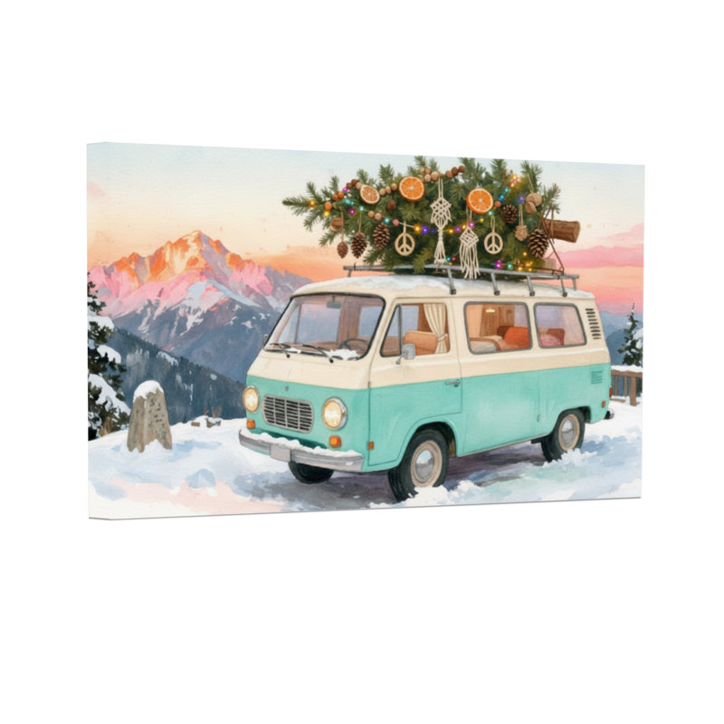 Arbre de Noël de Noël rétro