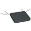 Outsunny Chair Cushion Seat Pads Dining Chair with Straps Set of 6 Grey