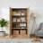 Oak Multi-Purpose Utility Storage Cabinet