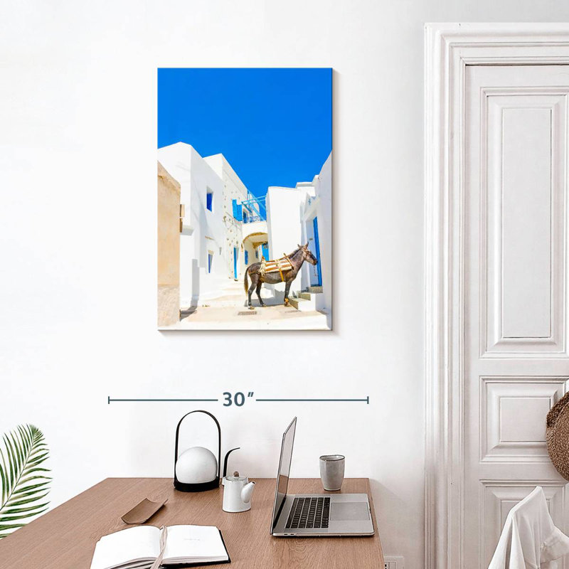 Aime Mule In Langadas, 30" H x 20" W