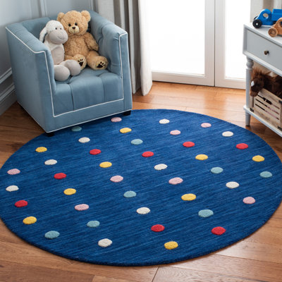 Tapis tissé à la main 70% laine, 20% latex, 10% coton Reon