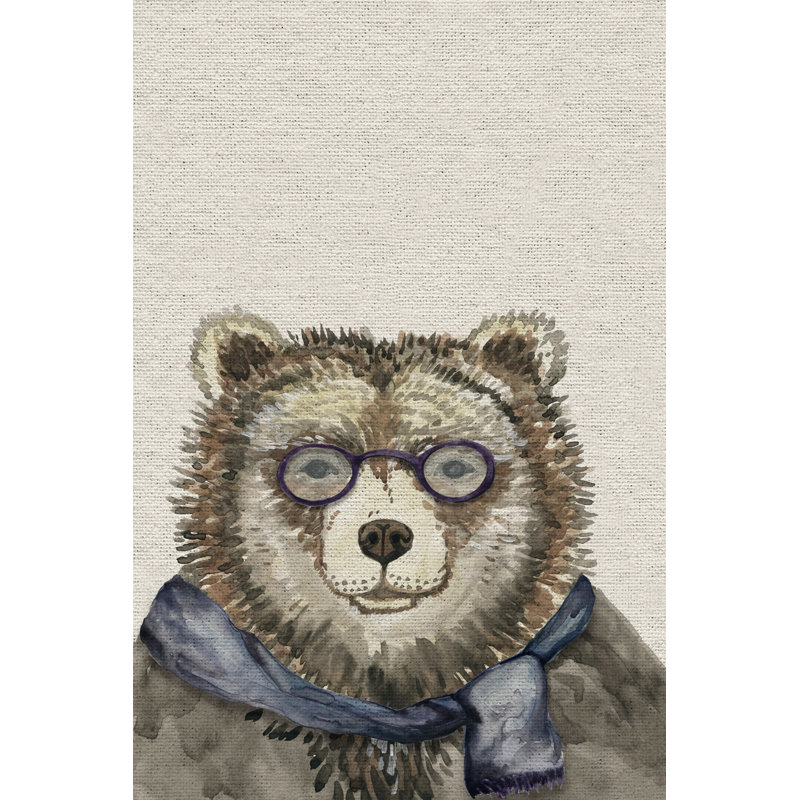 Grandpa Bear II - Painting on Canvas, 152cm H x 102cm W