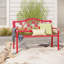 Powder Coated Steel Outdoor Bench
