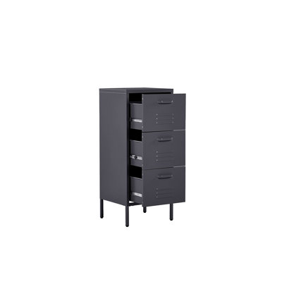 Montz 43cm W 3 - Drawer Chest of Drawers