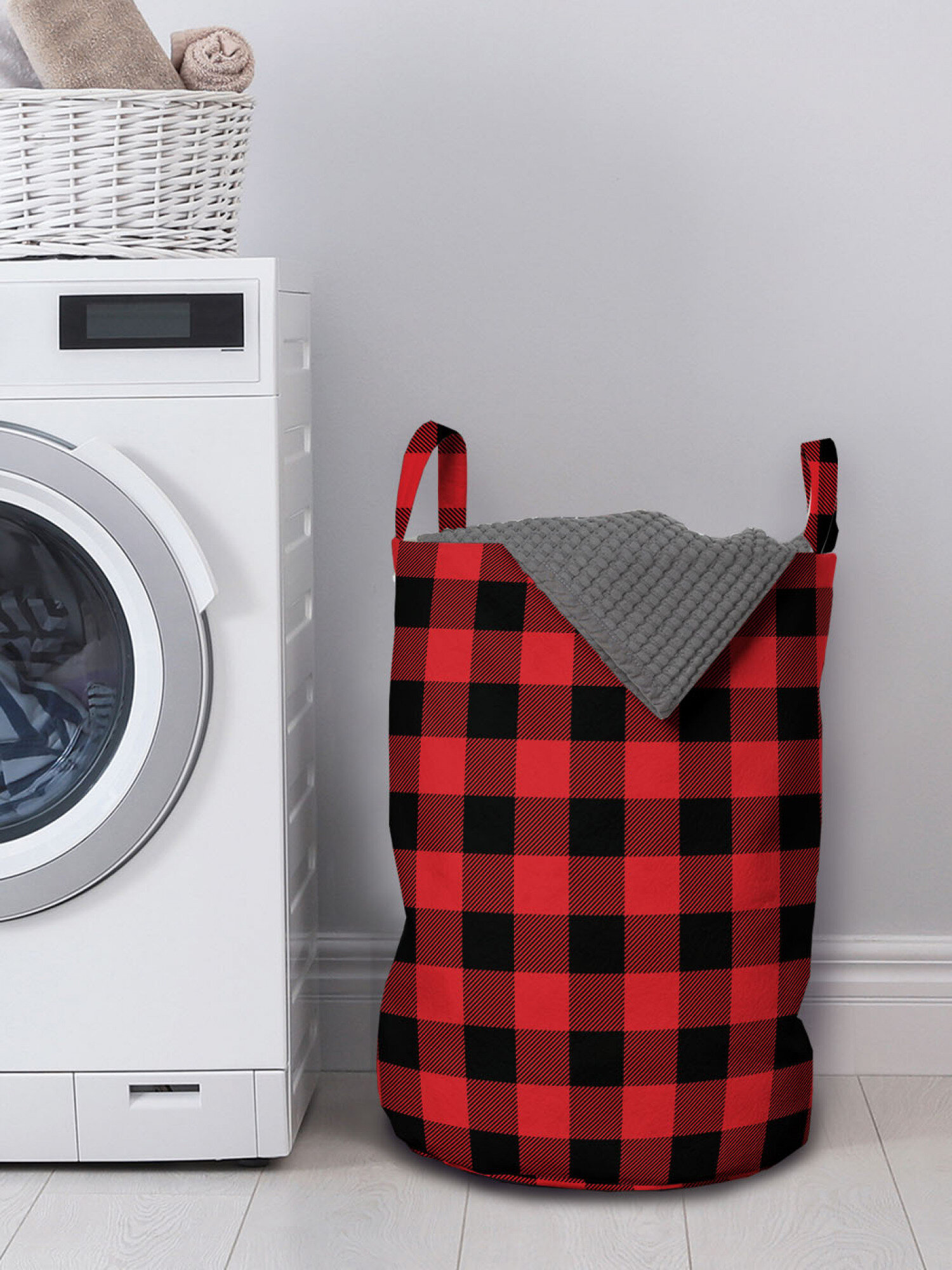 https://assets.wfcdn.com/im/14678424/compr-r85/1419/141957137/ambesonne-plaid-laundry-bag-lumberjack-fashion-buffalo-checks-pattern-retro-style-grid-composition-hamper-basket-with-handles-drawstring-closure-for-laundromats-13-x-19-orange-black.jpg