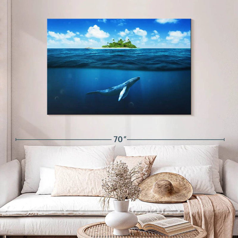 Baleine Brampt sous l'île