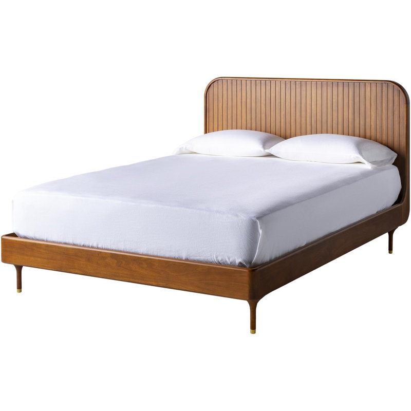 Lit en bois Rylee, Grand lit