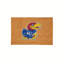 Grand tapis couleur coco de l'Université du Kansas, 36 po x 24 po