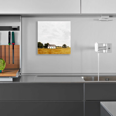 «Fin juillet II» par Victoria Borges, art mural acrylique