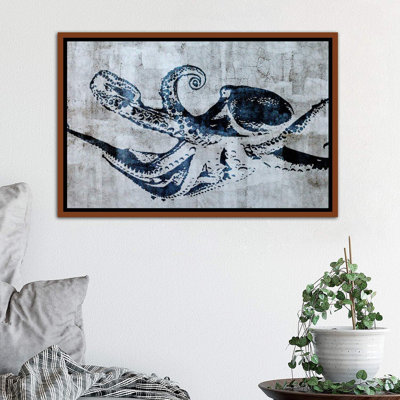 Impression d’art graphique, "Octopus Street art"