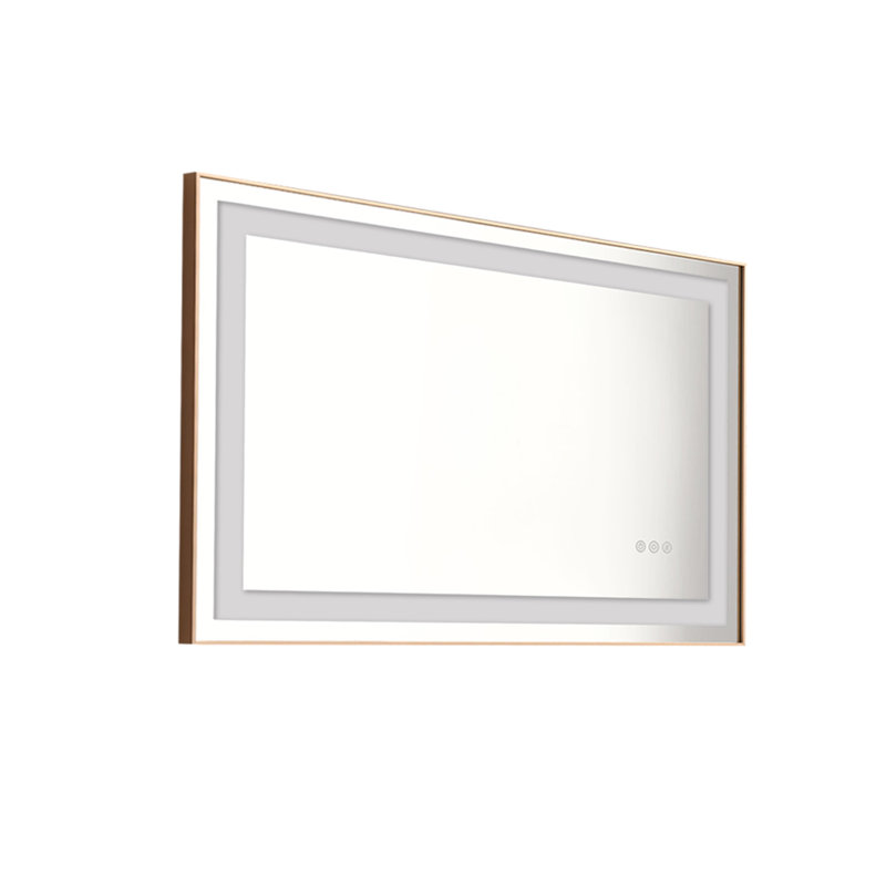 Aluminium Rectangle Wall Mirror, 24" x 36"