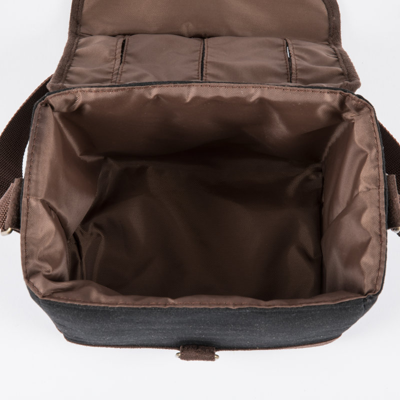 Beer Caddy - Sac à bière avec ouvre-boîte - Ensemble de 6 glacières - Cadeaux pour les amateurs de bière, Brun / Noir