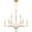 Amaran 9 - Light Dimmable Tiered Chandelier
