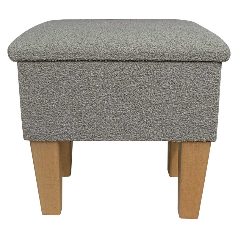 Solid + Manufactured Wood Accent Stool