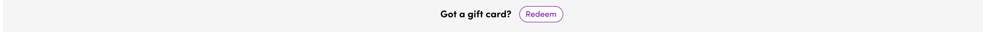 Gift Card Redeem