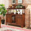 Buffet en bois de noyer massif