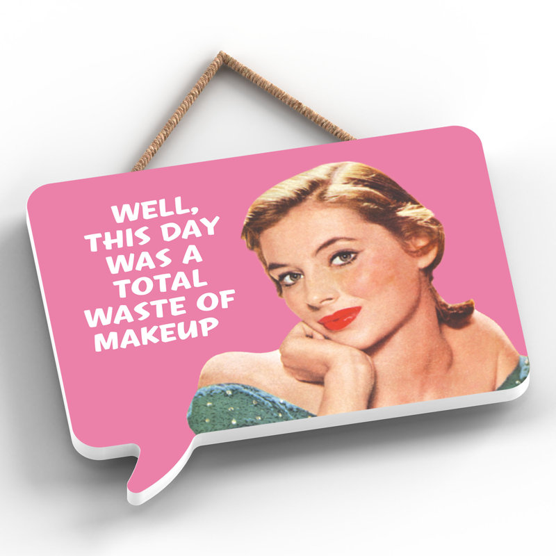 Pinup Well This Day - Print on MDF