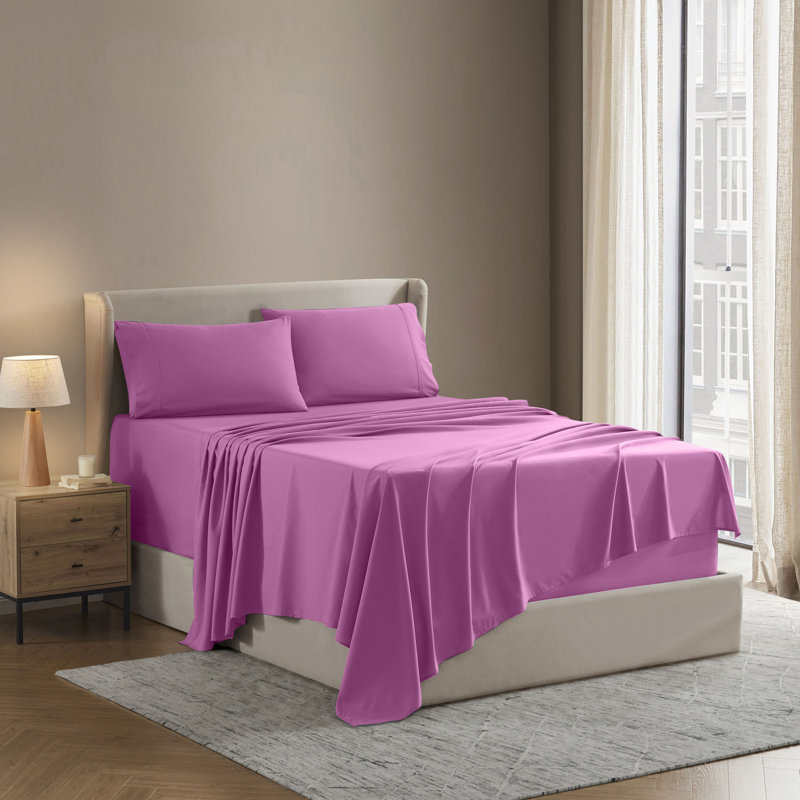 Ensemble de draps Luxury Collection Classic, Fleur de Sakura, Double