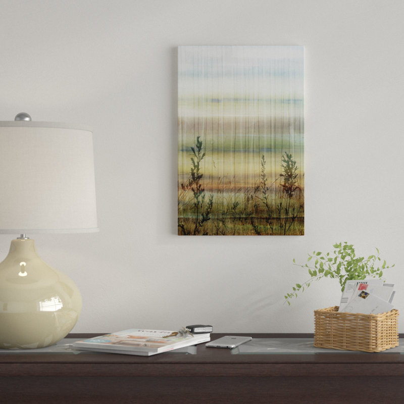 " Wheat Fields " by Edward Selkirk, 26" H x 18" W x 1.5" D